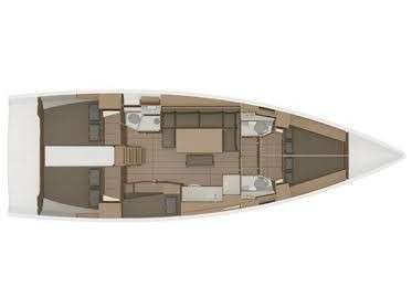 Plans du bateau Dufour 460 Grand Large