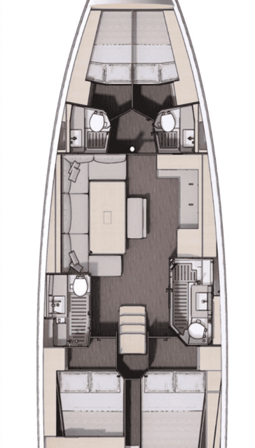 Bootslayouts Dufour 470
