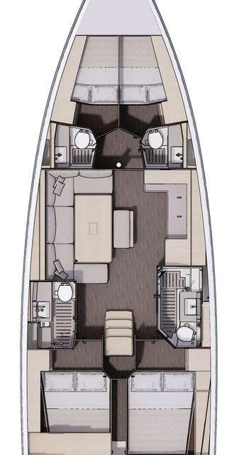Plans du bateau Dufour 470