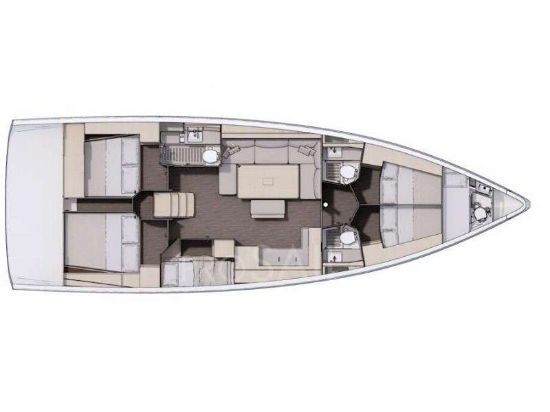 Plans du bateau Dufour 470