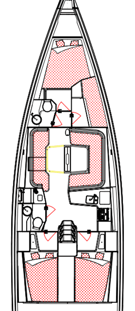 Plans du bateau Elan E6