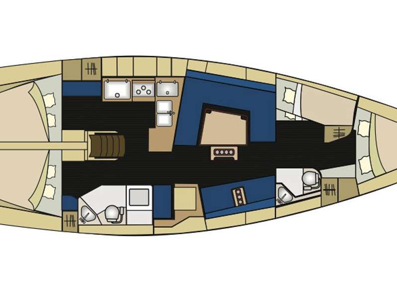 Bootslayouts Elan Impression 444