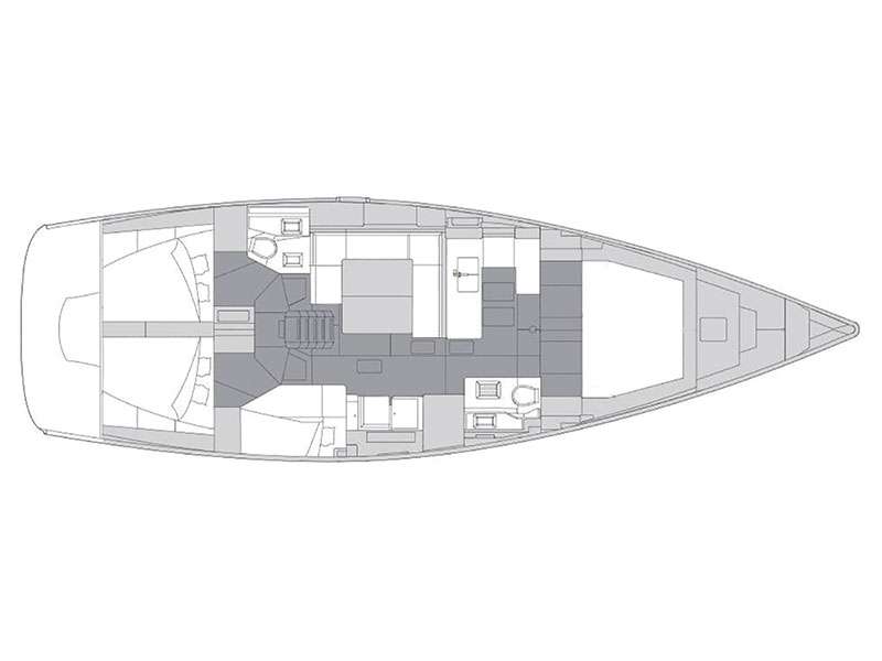 Plans du bateau Elan Impression 50.1