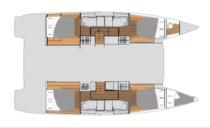 Plans du bateau Elba 45