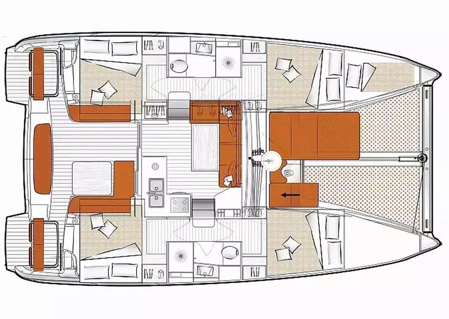 Plans du bateau Excess 11