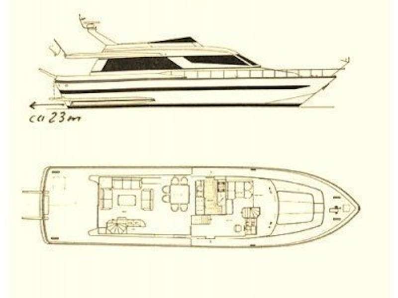 Bootslayouts Falcon 76 Fly