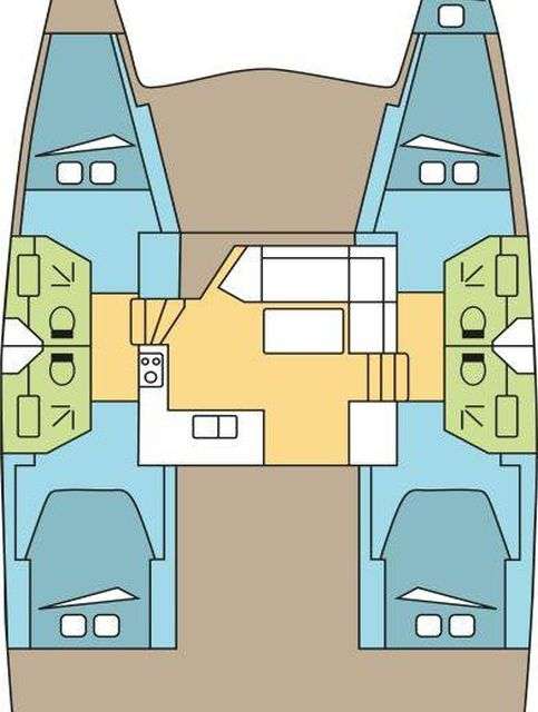 Plans du bateau Isla 40