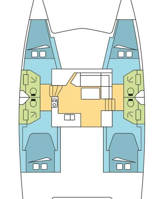 Plans du bateau Isla 40