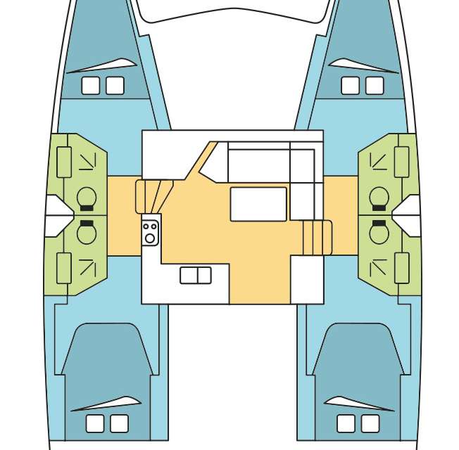 Plans du bateau Isla 40