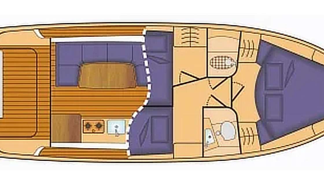 Plans du bateau Galeon 350 HTC