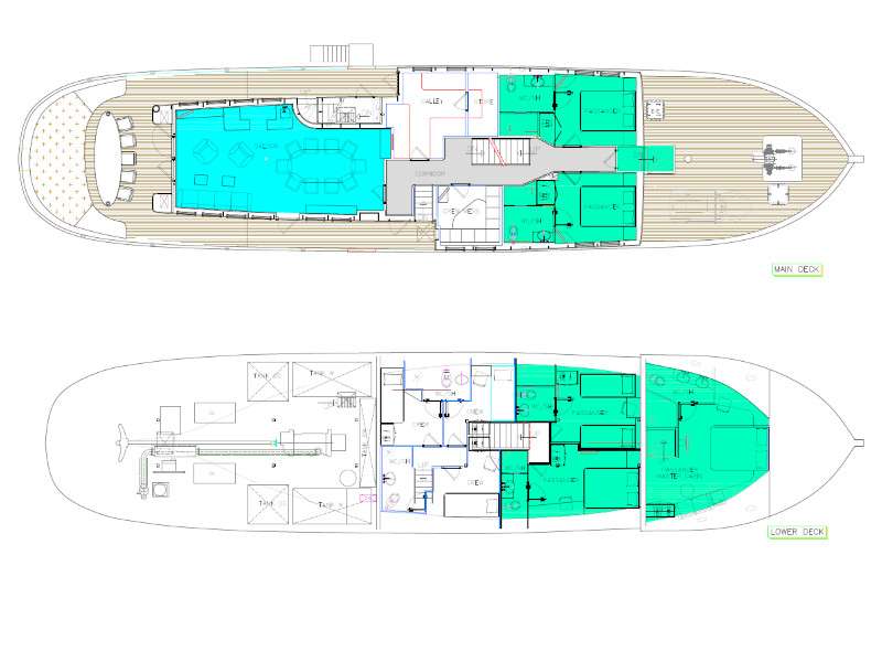 Plans du bateau Gallant