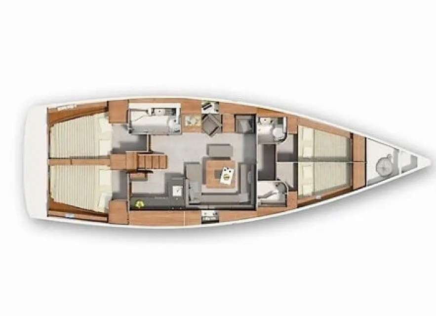 Bootslayouts Hanse 455