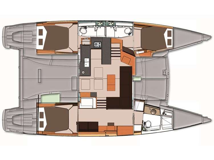 Plans du bateau Helia 44