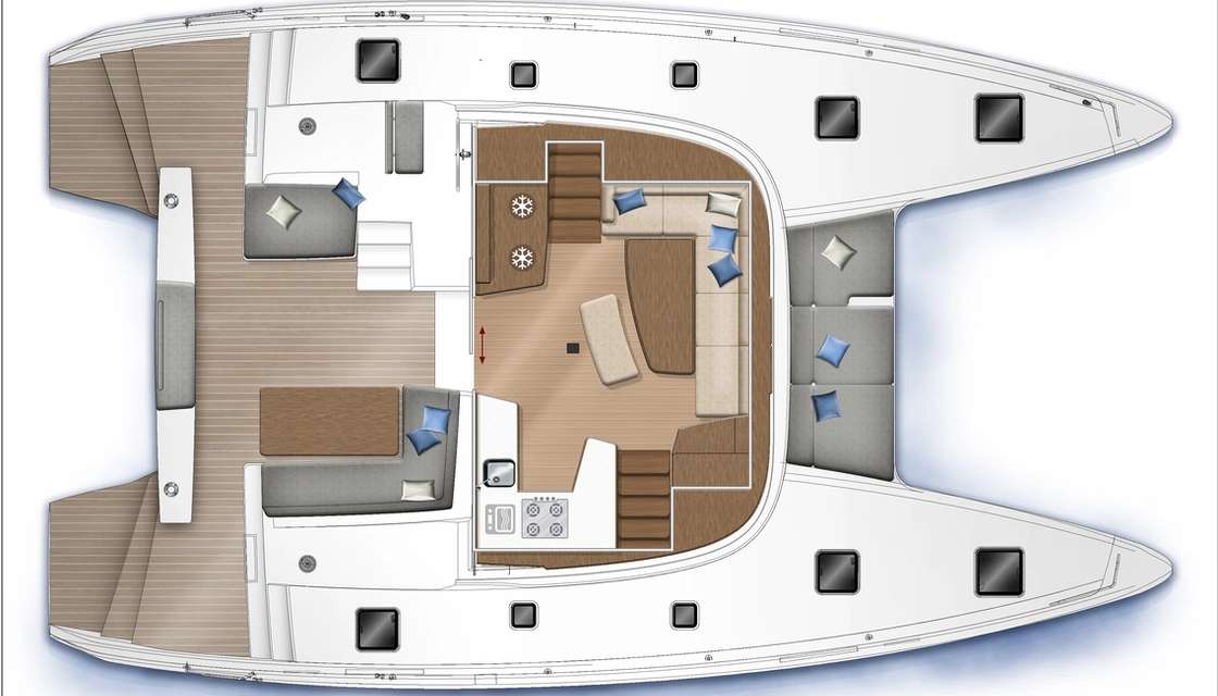 Plans du bateau Helia 44