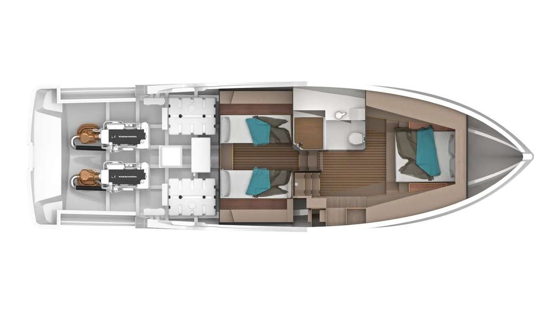 Plans du bateau IY 43 veloce