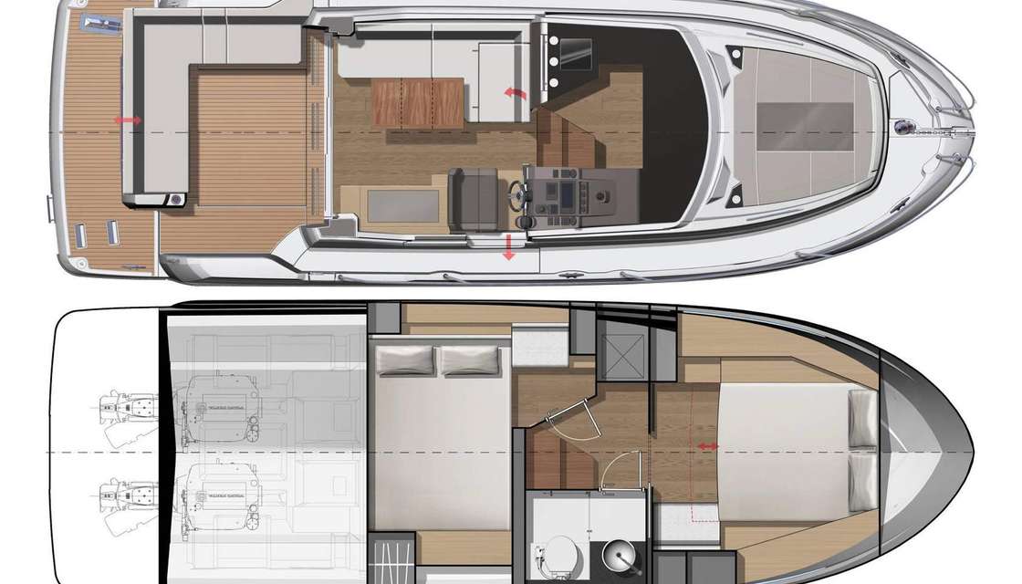 Plans du bateau NC 33