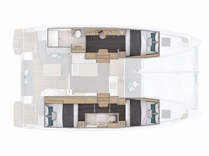 Bootslayouts Lagoon 38