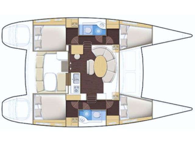 Bootslayouts Lagoon 380