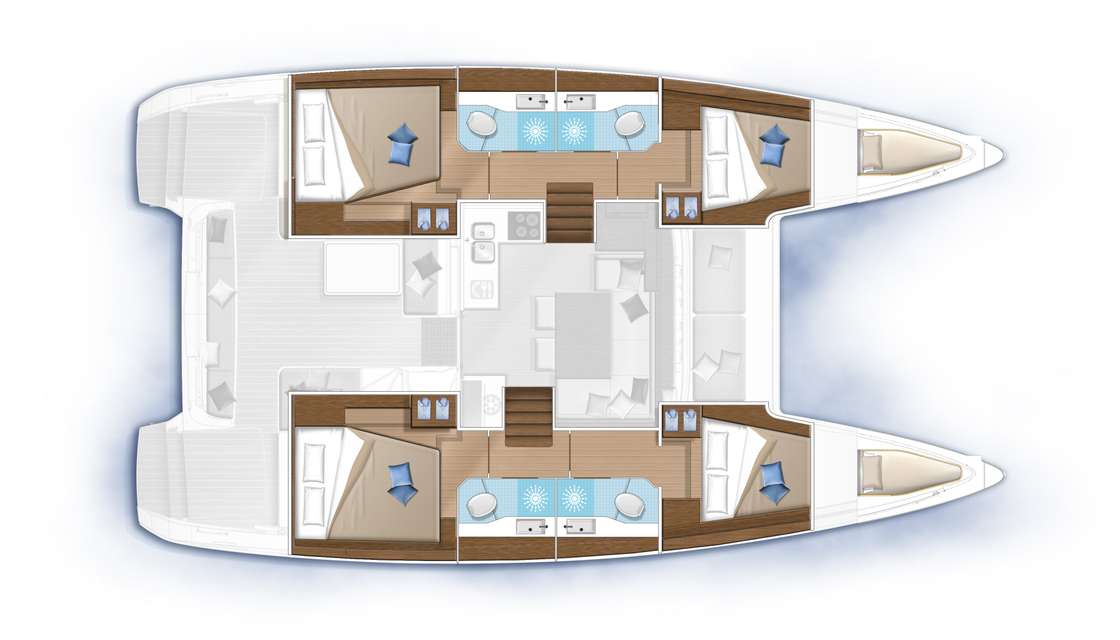 Bootslayouts Lagoon 40