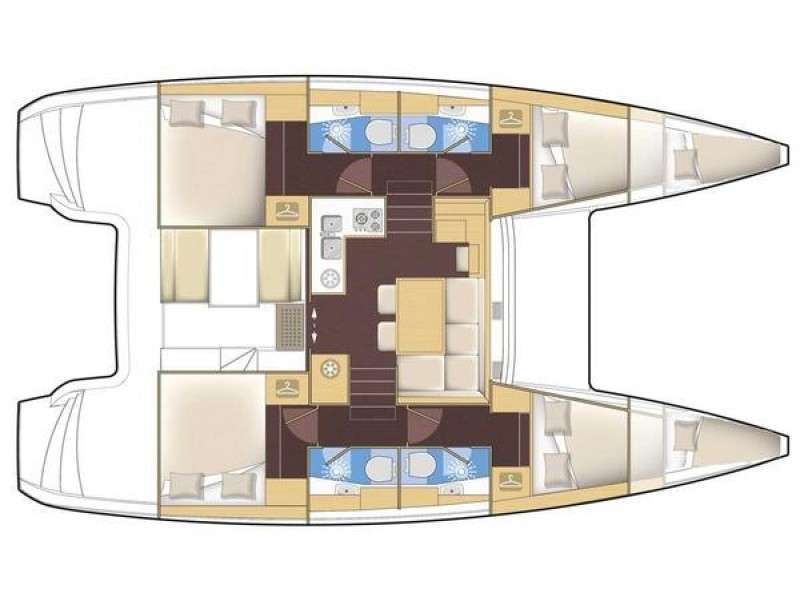 Bootslayouts Lagoon 40