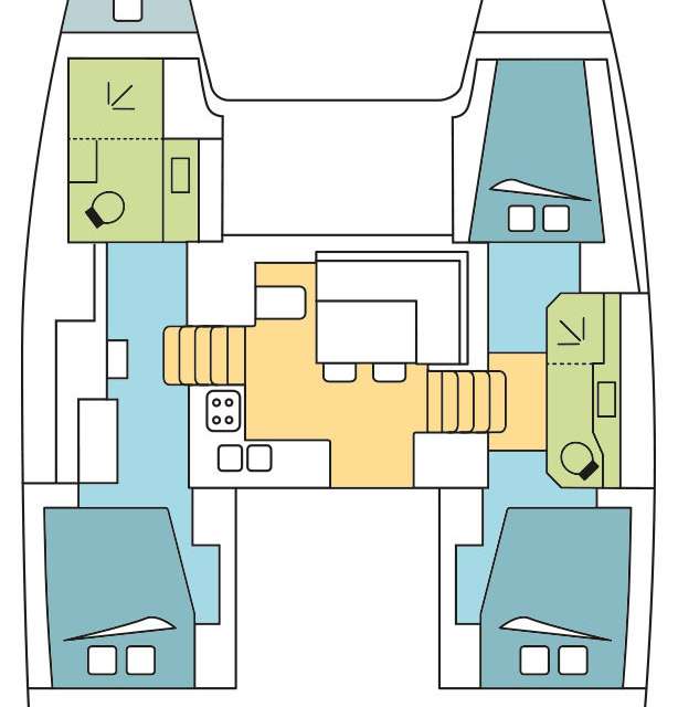 Bootslayouts Lagoon 40