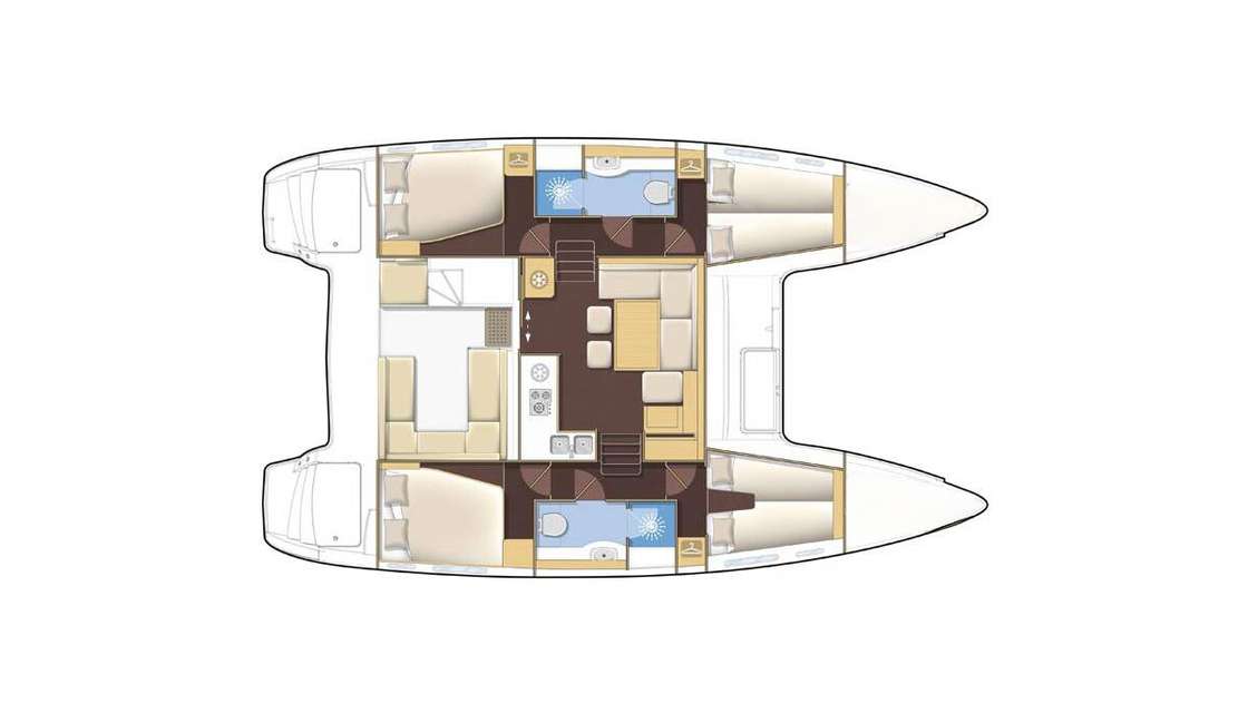 Układ Lagoon 400 S2