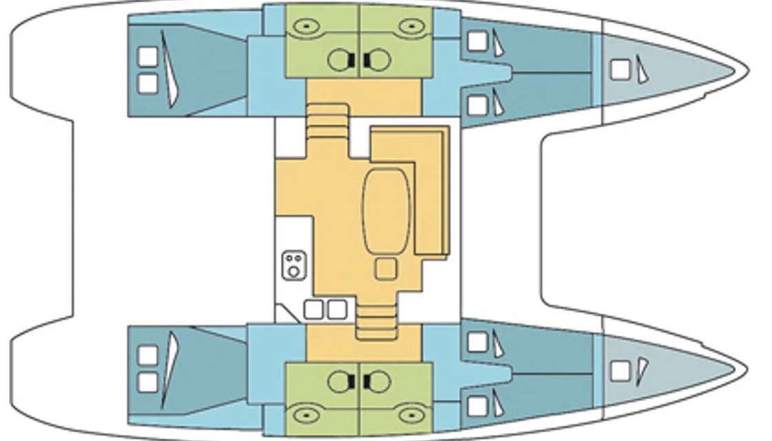 Bootslayouts Lagoon 400 S2