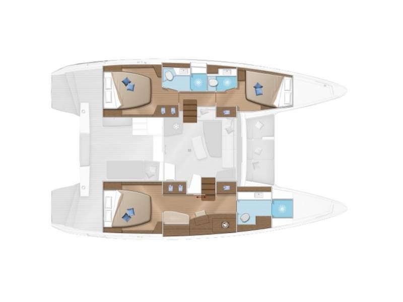 Bootslayouts Lagoon 42