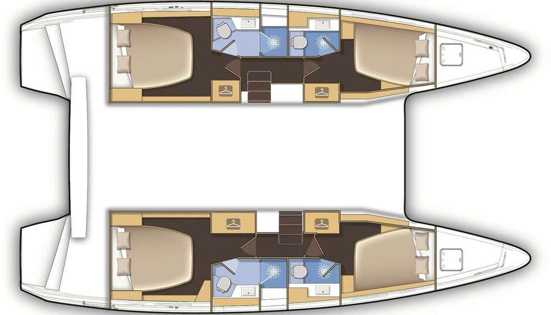Bootslayouts Lagoon 42