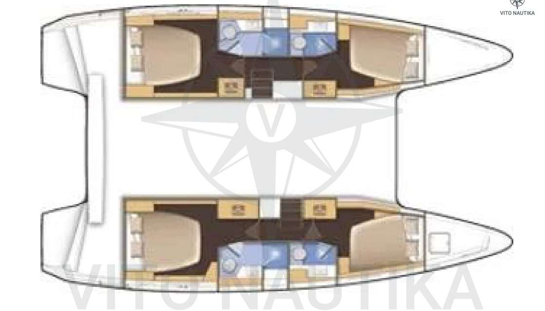 Plans du bateau Lagoon 42