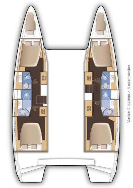 Bootslayouts Lagoon 42