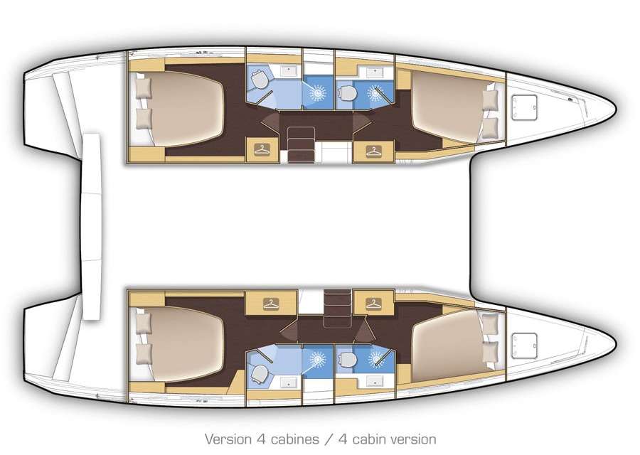 Bootslayouts Lagoon 42