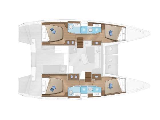 Bootslayouts Lagoon 42