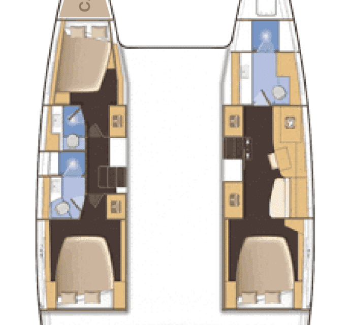 Plans du bateau Lagoon 42