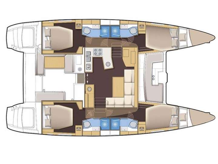 Bootslayouts Lagoon 450