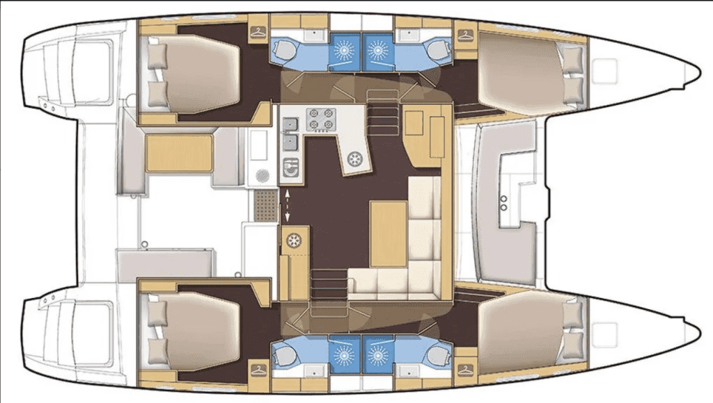 Bootslayouts Lagoon 450