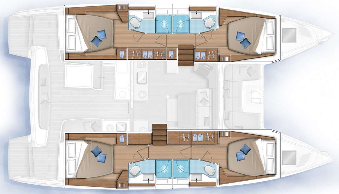 Bootslayouts Lagoon 46