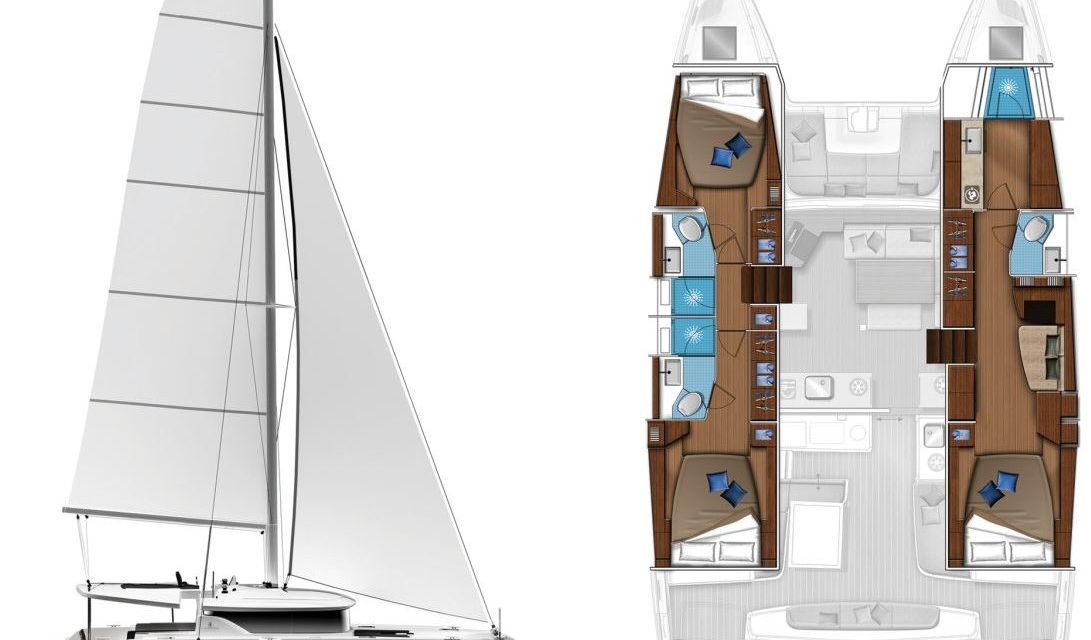 Plans du bateau Lagoon 46
