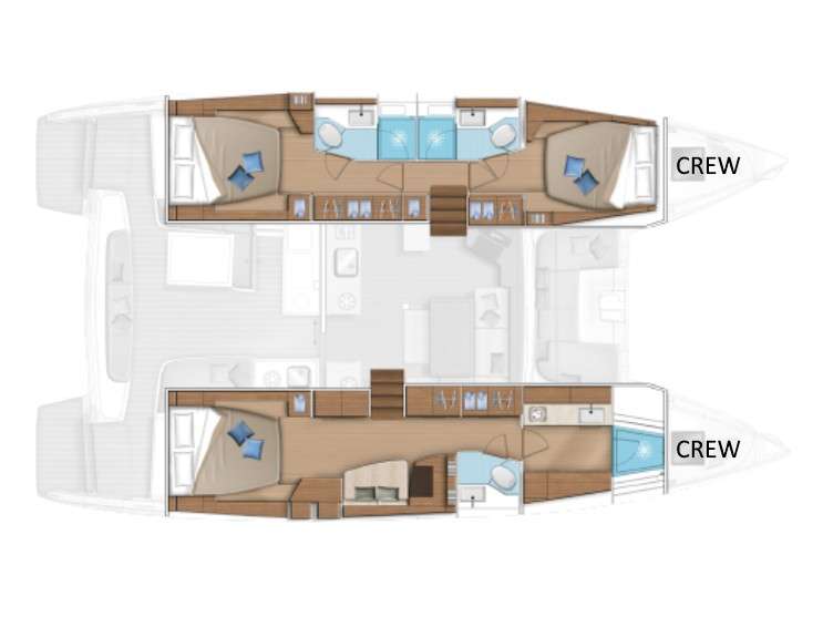 Bootslayouts Lagoon 46