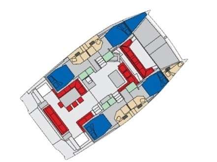 Plans du bateau Lagoon 46