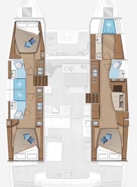 Bootslayouts Lagoon 46