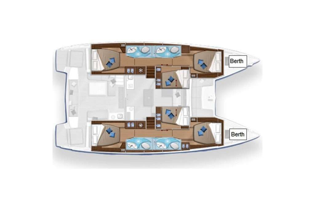Bootslayouts Lagoon 50