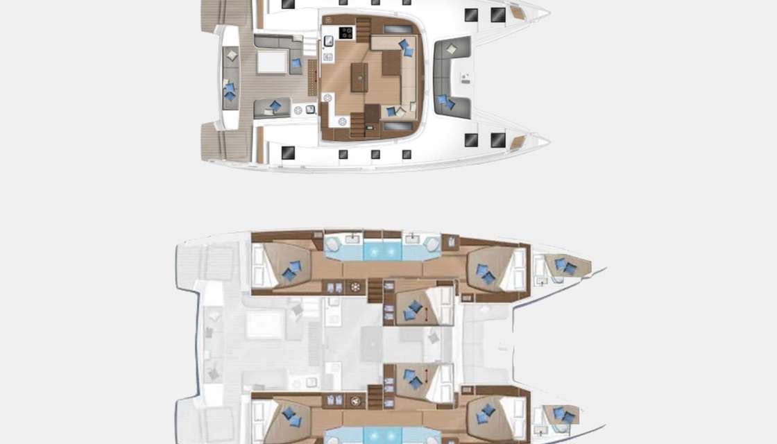 Bootslayouts Lagoon 50