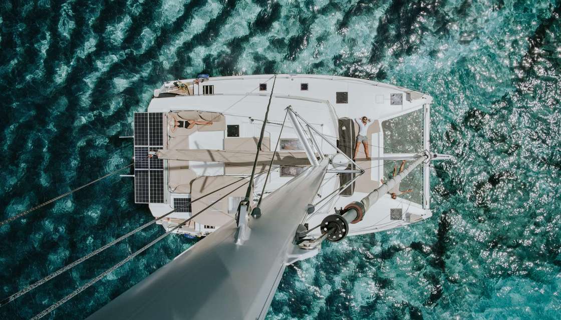 Piano della barca Lagoon 50