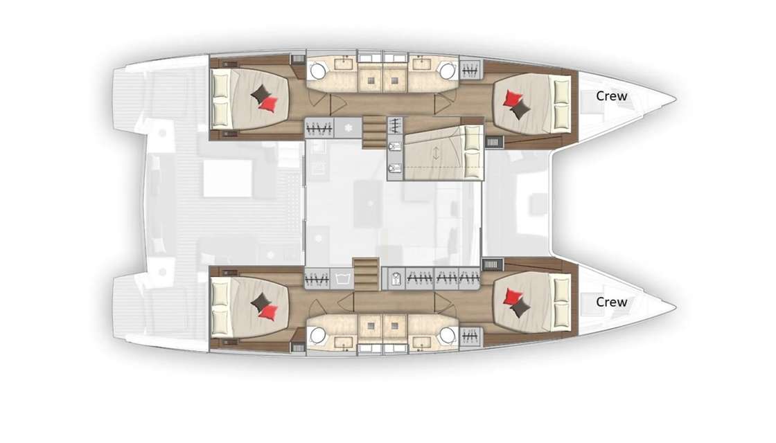 Bootslayouts Lagoon 50