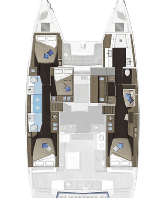 Bootslayouts Lagoon 51