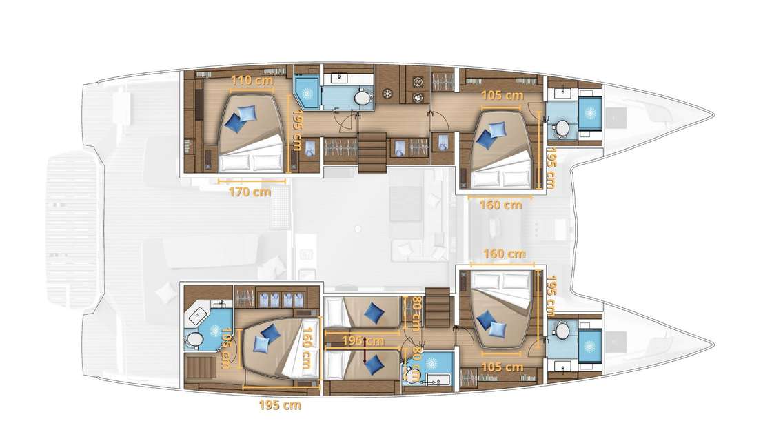Bootslayouts Lagoon 55
