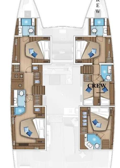 Bootslayouts Lagoon 55
