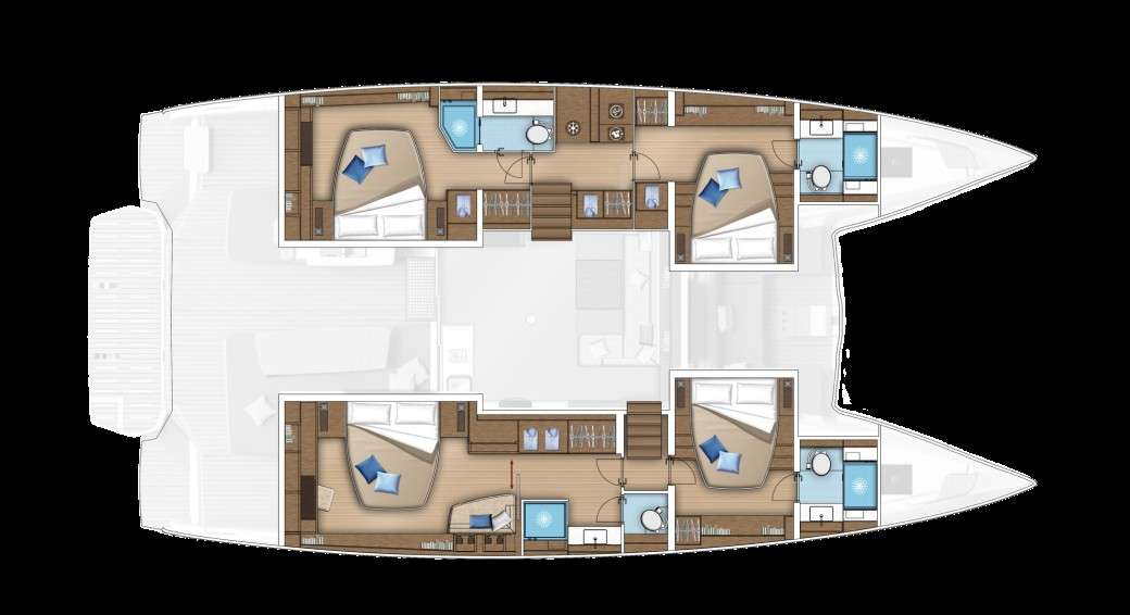 Bootslayouts Lagoon 55