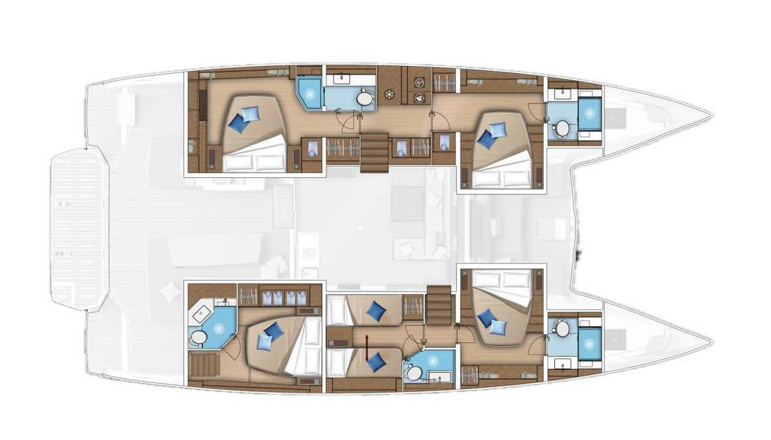 Bootslayouts Lagoon 55
